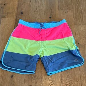 Vineyard Vines Color Block Board Shorts - 38